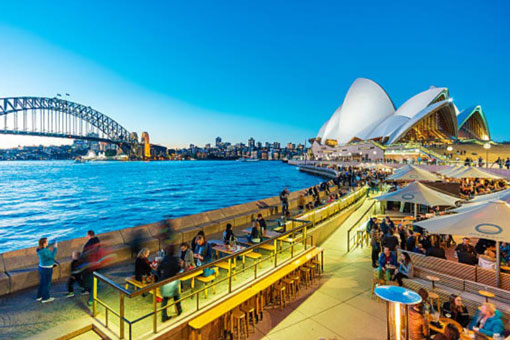 The city of Sydney is an amazing place to study English
